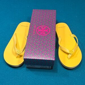 Tory Burch Vibrant Yellow Sandals